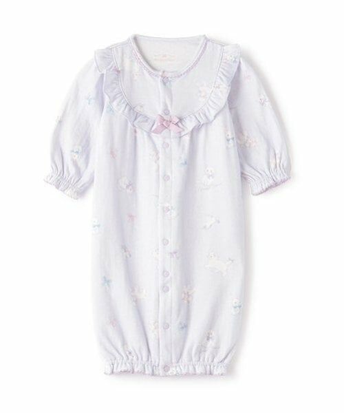 mezzo piano / メゾピアノ ロンパース | ふわもこフレンズ柄　2wayオール | 詳細4