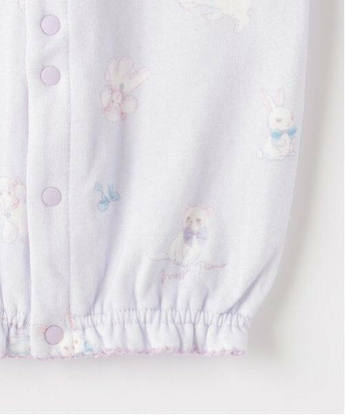 mezzo piano / メゾピアノ ロンパース | ふわもこフレンズ柄　2wayオール | 詳細9