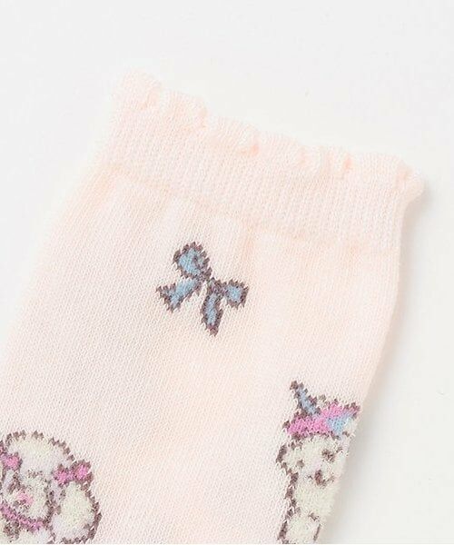 mezzo piano / メゾピアノ ベビー・キッズウエア | ふわもこフレンズ柄　ハイソックス | 詳細1