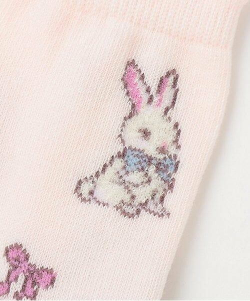 mezzo piano / メゾピアノ ベビー・キッズウエア | ふわもこフレンズ柄　ハイソックス | 詳細3