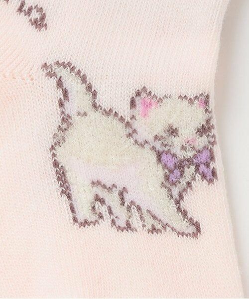 mezzo piano / メゾピアノ ベビー・キッズウエア | ふわもこフレンズ柄　ハイソックス | 詳細4