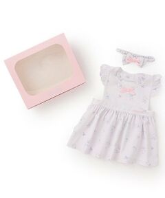 mezzo piano / メゾピアノ スタイ・ビブ | 【BOX付】オリジナルボックスつきふわもこフレンズ柄エプロン＆ヘアバンド