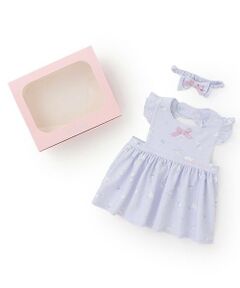 mezzo piano / メゾピアノ スタイ・ビブ | 【BOX付】オリジナルボックスつきふわもこフレンズ柄エプロン＆ヘアバンド