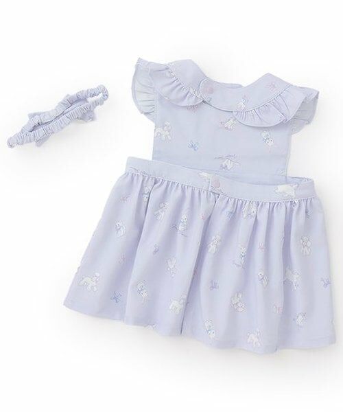 mezzo piano / メゾピアノ スタイ・ビブ | 【BOX付】オリジナルボックスつきふわもこフレンズ柄エプロン＆ヘアバンド | 詳細1