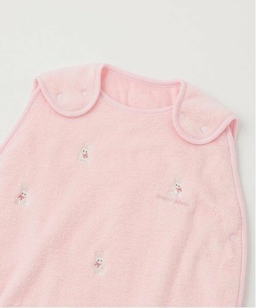 mezzo piano / メゾピアノ ベビー・キッズウエア | どうぶつ刺しゅう　スリーパー | 詳細3