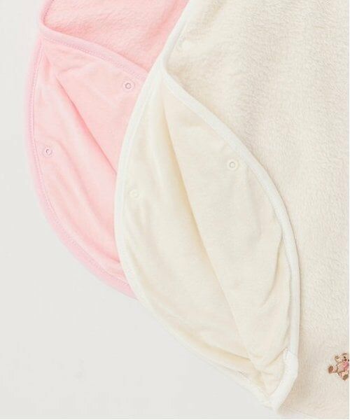 mezzo piano / メゾピアノ ベビー・キッズウエア | どうぶつ刺しゅう　スリーパー | 詳細6