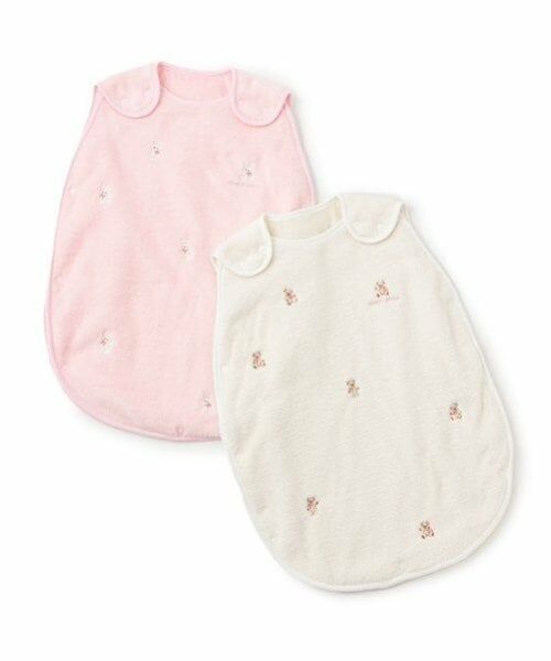 mezzo piano / メゾピアノ ベビー・キッズウエア | どうぶつ刺しゅう　スリーパー | 詳細8