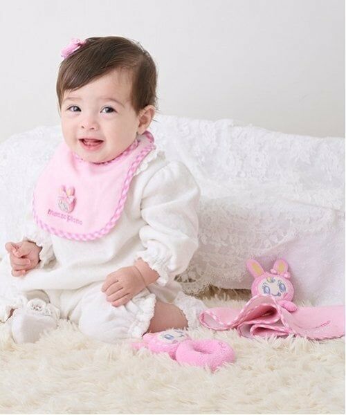 mezzo piano / メゾピアノ スタイ・ビブ | ベビーベリエちゃんモチーフつき　スタイ | 詳細1