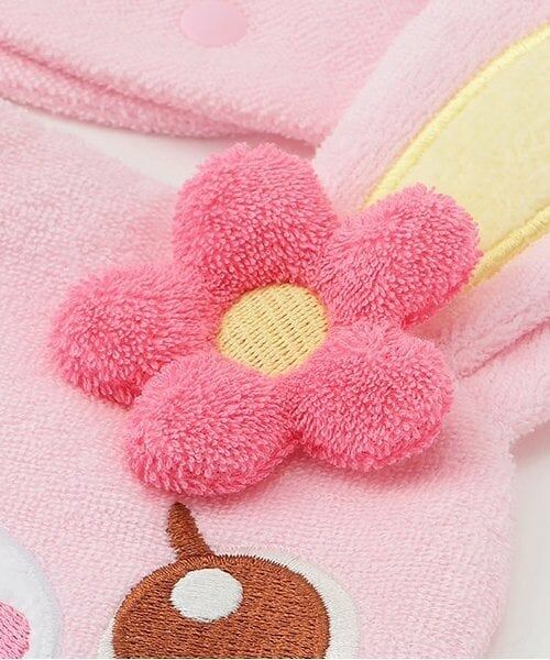 mezzo piano / メゾピアノ スタイ・ビブ | ミミ･ポポ　キャラクターフェイス　スタイ | 詳細4