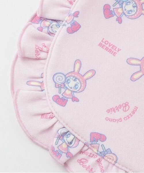 mezzo piano / メゾピアノ スタイ・ビブ | ベビーベリエちゃん柄　スタイ＆ヘアバンドセット | 詳細3