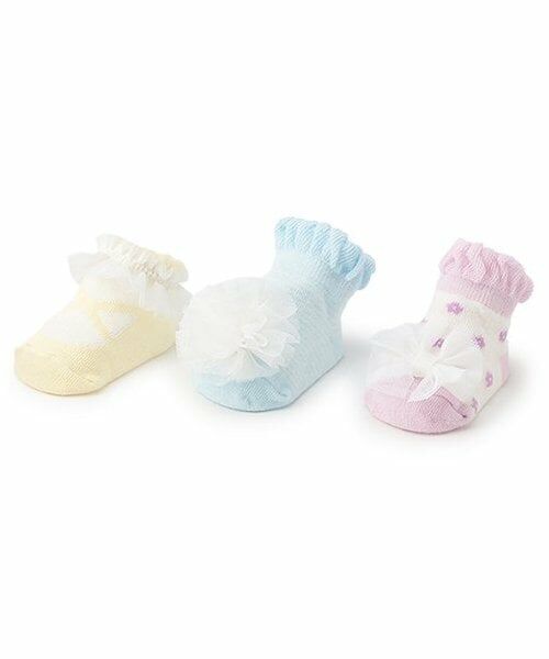 mezzo piano / メゾピアノ ベビー・キッズウエア | ソックス　3足セット | 詳細1