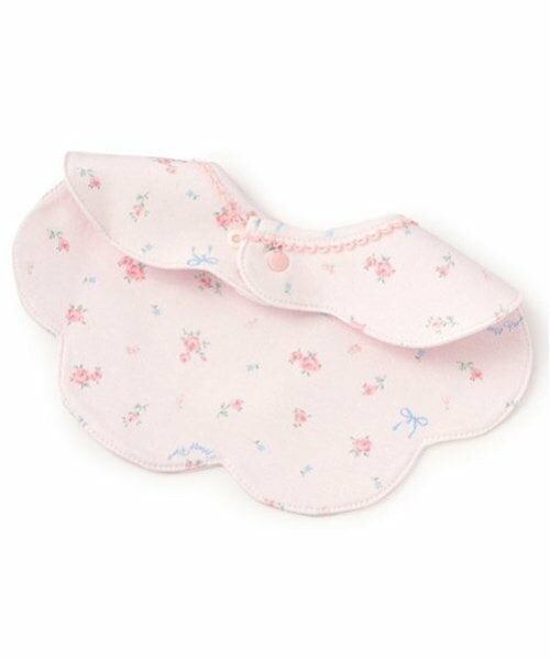 mezzo piano / メゾピアノ スタイ・ビブ | 小花柄　スカラップスタイ | 詳細2