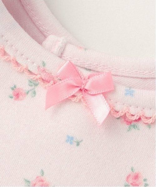 mezzo piano / メゾピアノ スタイ・ビブ | 小花柄　スカラップスタイ | 詳細4