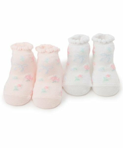 mezzo piano / メゾピアノ ベビー・キッズウエア | 小花柄　ソックス | 詳細7
