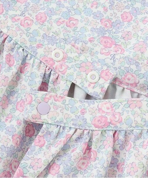 mezzo piano / メゾピアノ スタイ・ビブ | 【BOX付】リトルフラワー柄エプロン＆ヘアバンドセット | 詳細5