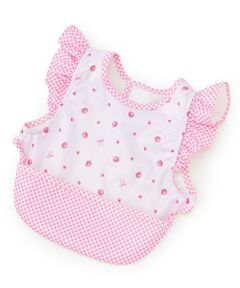 mezzo piano / メゾピアノ スタイ・ビブ | いちご柄　お食事スタイ