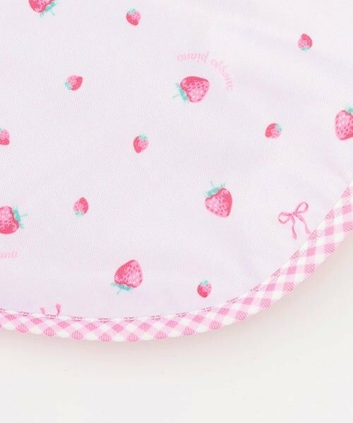 mezzo piano / メゾピアノ スタイ・ビブ | いちご柄　お食事スタイ | 詳細4