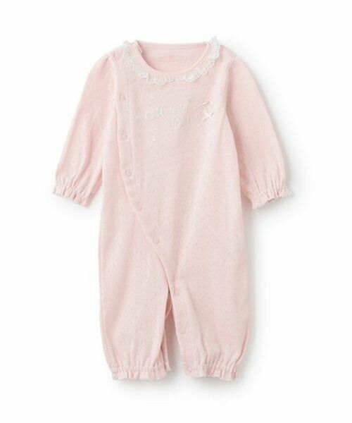 mezzo piano / メゾピアノ ロンパース | ロゴリボン　2wayオール | 詳細7