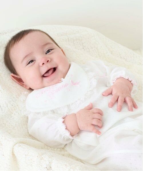 mezzo piano / メゾピアノ スタイ・ビブ | ロゴレース　スタイ | 詳細1