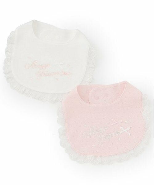 mezzo piano / メゾピアノ スタイ・ビブ | ロゴレース　スタイ | 詳細4