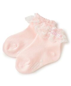 mezzo piano / メゾピアノ ベビー・キッズウエア | ロゴレース　ソックス