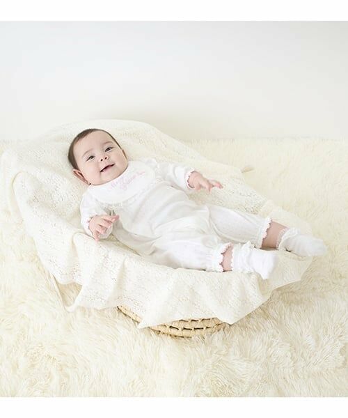 mezzo piano / メゾピアノ ベビー・キッズウエア | ロゴレース　ソックス | 詳細1