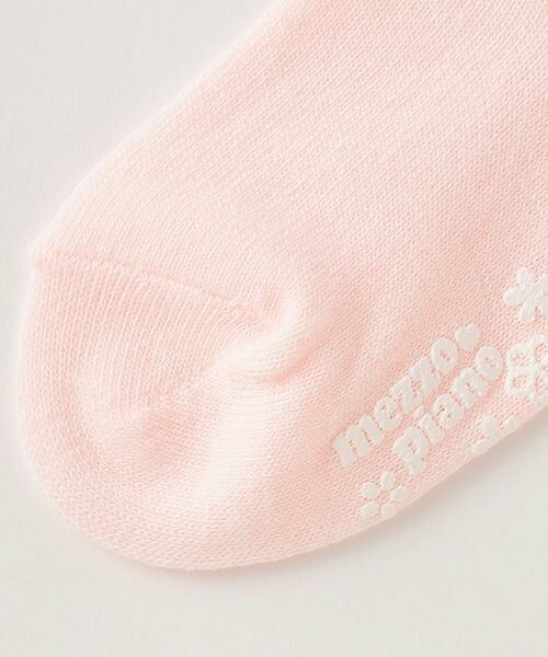 mezzo piano / メゾピアノ ベビー・キッズウエア | ロゴレース　ソックス | 詳細7