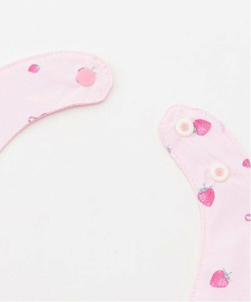 mezzo piano / メゾピアノ スタイ・ビブ | 【BOX付】いちご柄エプロン＆ヘアバンドセット | 詳細3