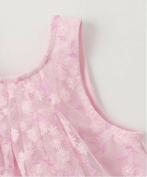 mezzo piano / メゾピアノ ベビー・キッズウエア | ミモザレース　3点セット | 詳細5