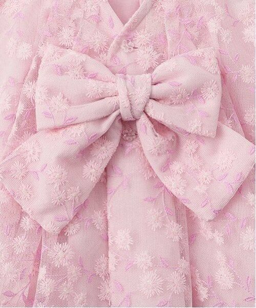 mezzo piano / メゾピアノ ベビー・キッズウエア | ミモザレース　3点セット | 詳細8