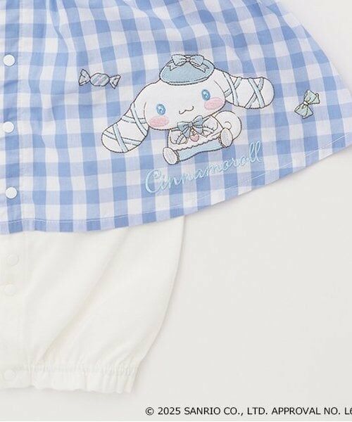 mezzo piano / メゾピアノ ロンパース | 【マイメロディ・シナモロール】セーラー半袖2wayオール | 詳細10