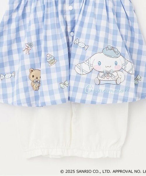 mezzo piano / メゾピアノ ロンパース | 【マイメロディ・シナモロール】セーラー半袖2wayオール | 詳細11