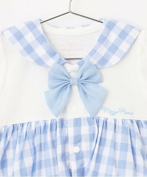mezzo piano / メゾピアノ ロンパース | 【マイメロディ・シナモロール】セーラー半袖2wayオール | 詳細3
