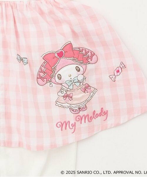 mezzo piano / メゾピアノ ロンパース | 【マイメロディ・シナモロール】セーラー半袖2wayオール | 詳細8