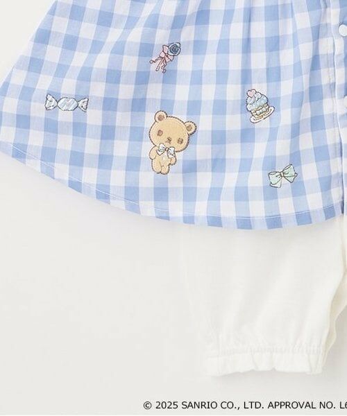 mezzo piano / メゾピアノ ロンパース | 【マイメロディ・シナモロール】セーラー半袖2wayオール | 詳細9