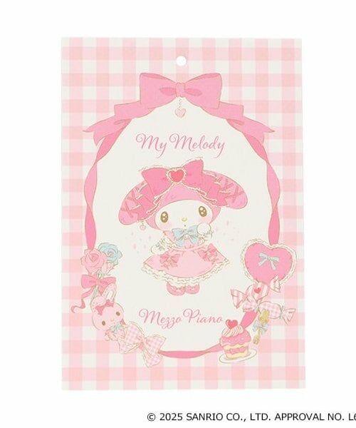 mezzo piano / メゾピアノ スタイ・ビブ | 【マイメロディ・シナモロール】お顔つきエプロンスタイ | 詳細13