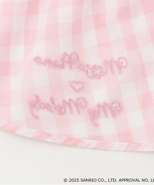 mezzo piano / メゾピアノ スタイ・ビブ | 【マイメロディ・シナモロール】お顔つきエプロンスタイ | 詳細8