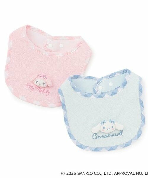 mezzo piano / メゾピアノ スタイ・ビブ | 【マイメロディ・シナモロール】モチーフつきスタイ | 詳細8