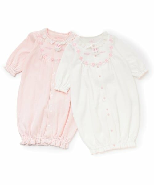 mezzo piano / メゾピアノ ロンパース | ウサギマスコットつき2wayオール | 詳細8