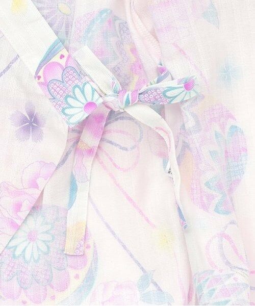 mezzo piano / メゾピアノ 着物・浴衣・小物類 | 手毬フラワー柄　甚平オール | 詳細5