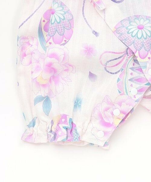 mezzo piano / メゾピアノ 着物・浴衣・小物類 | 手毬フラワー柄　甚平オール | 詳細6