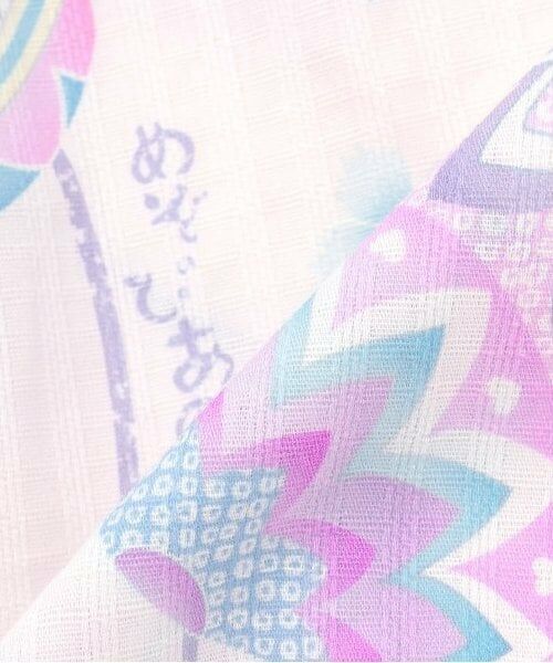 mezzo piano / メゾピアノ 着物・浴衣・小物類 | 手毬フラワー柄　甚平オール | 詳細7