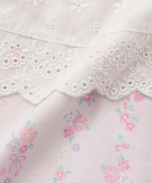 mezzo piano / メゾピアノ ロンパース | 半袖ロンパース＆レースエプロンスカートセット | 詳細11