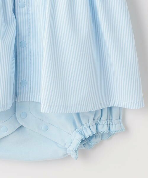 mezzo piano / メゾピアノ ロンパース | ウサギマスコットつきスカート半袖ロンパース | 詳細6