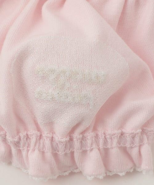 mezzo piano / メゾピアノ ロンパース | タックリボン半袖2wayオール | 詳細6