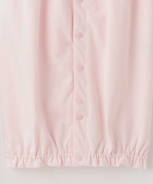 mezzo piano / メゾピアノ ロンパース | タックリボン半袖2wayオール | 詳細7