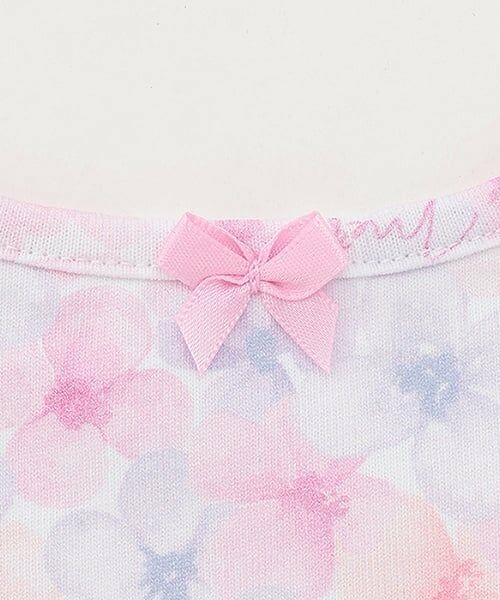 mezzo piano / メゾピアノ ロンパース | 【BOX付】花柄半袖2wayオール＆スタイセット | 詳細9