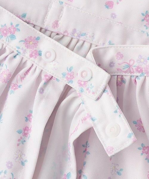 mezzo piano / メゾピアノ スタイ・ビブ | 【BOX付】ストライプ花柄エプロン＆ヘアバンドセット | 詳細8