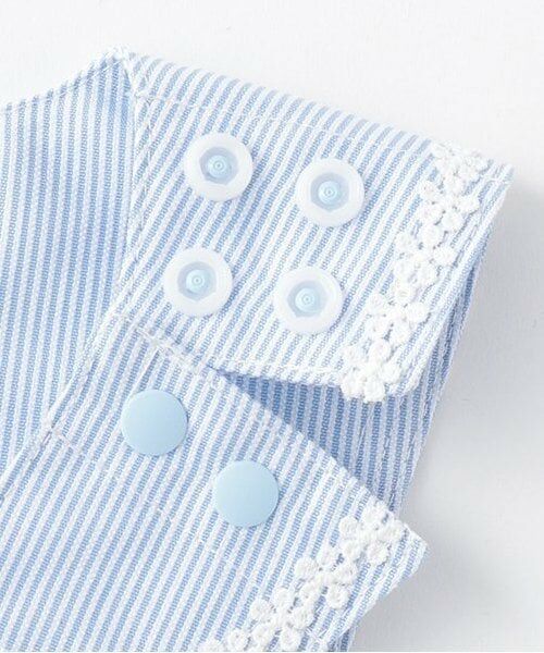 mezzo piano / メゾピアノ スタイ・ビブ | 【BOX付】セーラーエプロン＆ヘアバンドセット | 詳細2