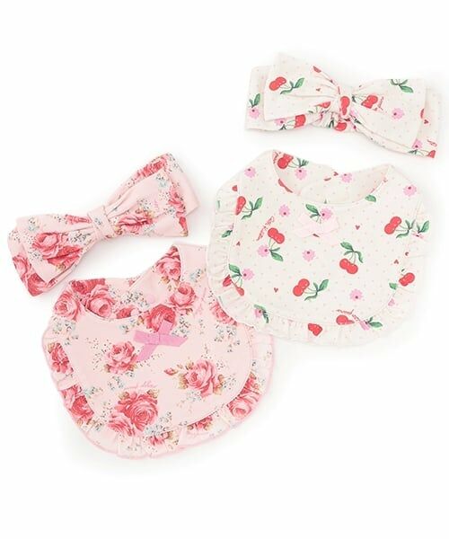 mezzo piano / メゾピアノ スタイ・ビブ | 【Cath Kidston】スタイ＆ヘアバンドセット | 詳細8